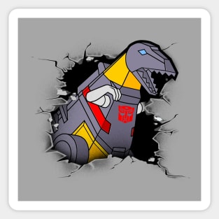 GRIMLOCK WALL BREAK Sticker